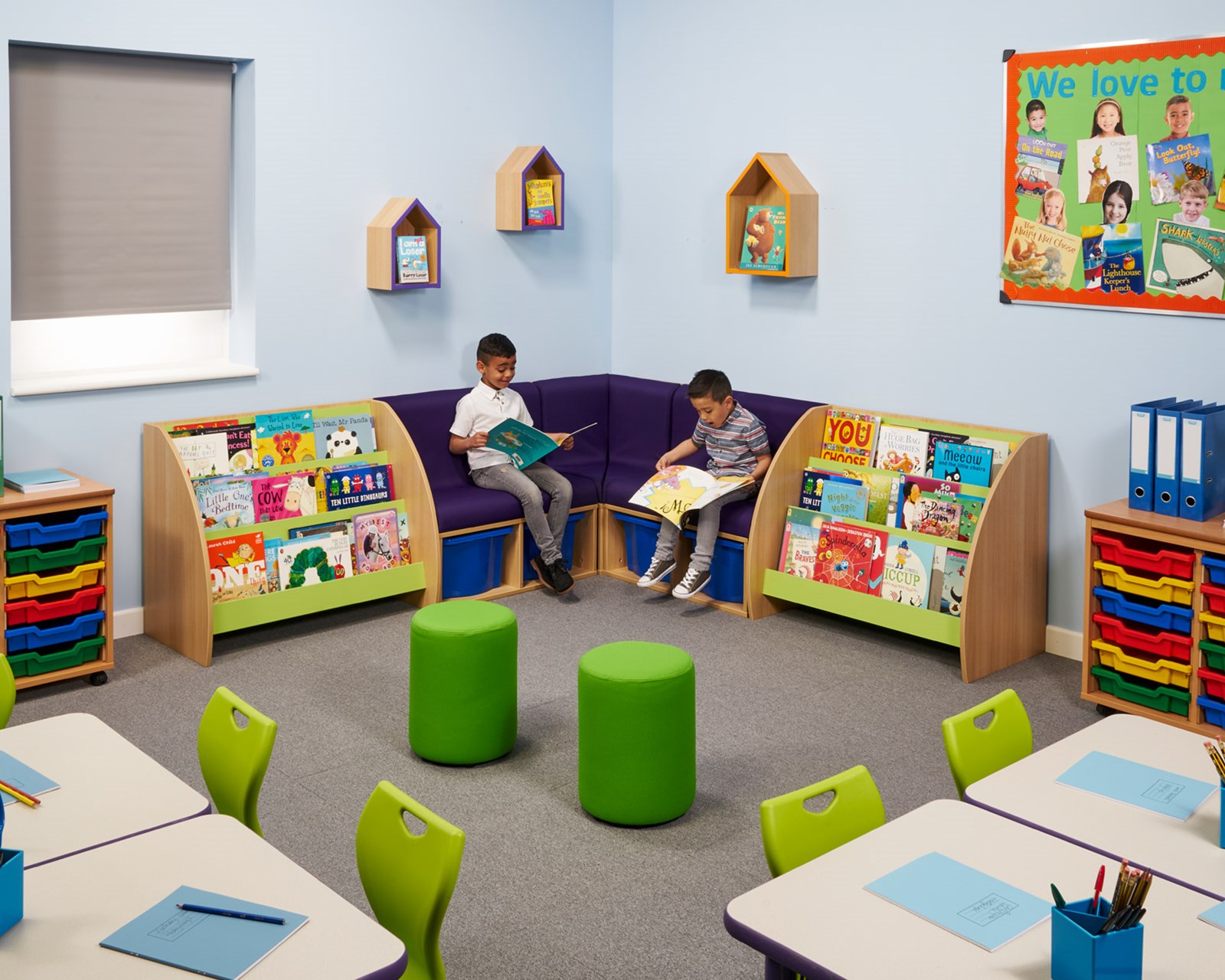 Reading Corners Opening the Book North America