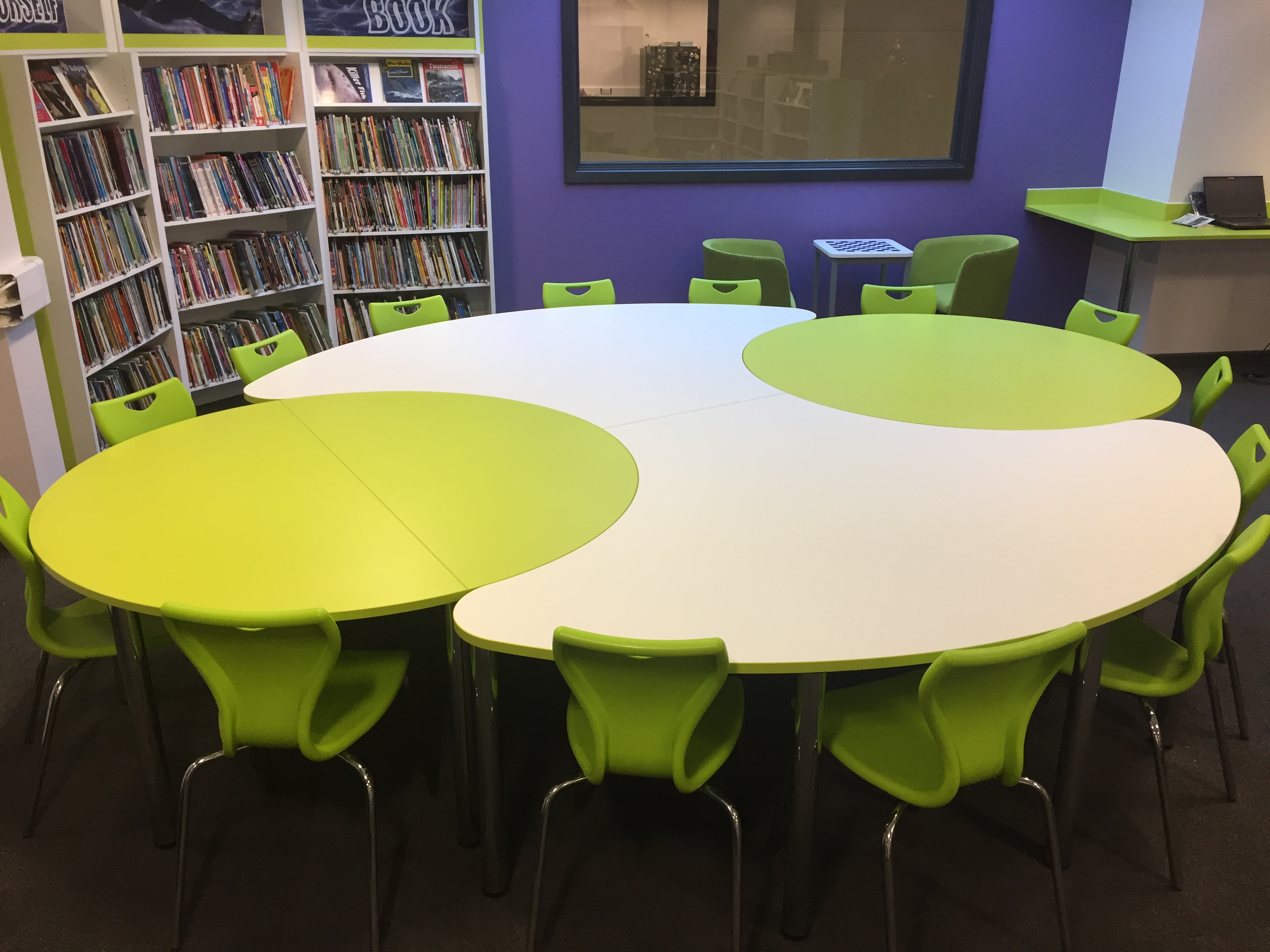 Library/Classroom Table and Desk