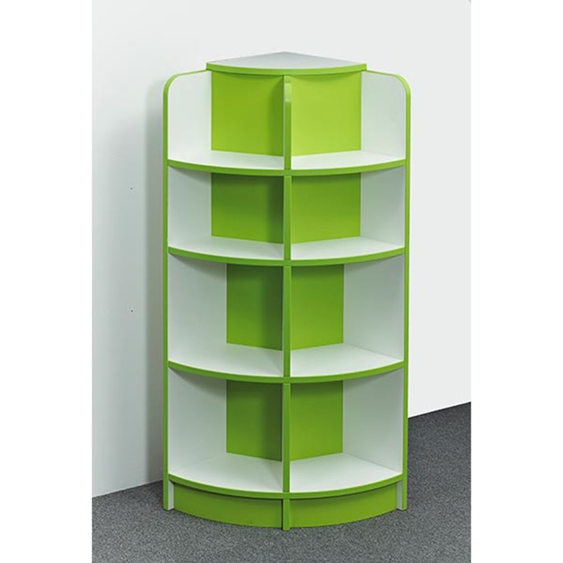 Curvy Corner Bookcase