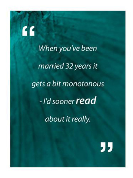 Small Feature Filler Graphics – Reader Quotes - Fiction